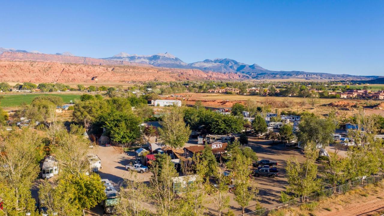 Funstays Glamping Setup Tent In Rv Park #6 Ok-T6 Moab Εξωτερικό φωτογραφία
