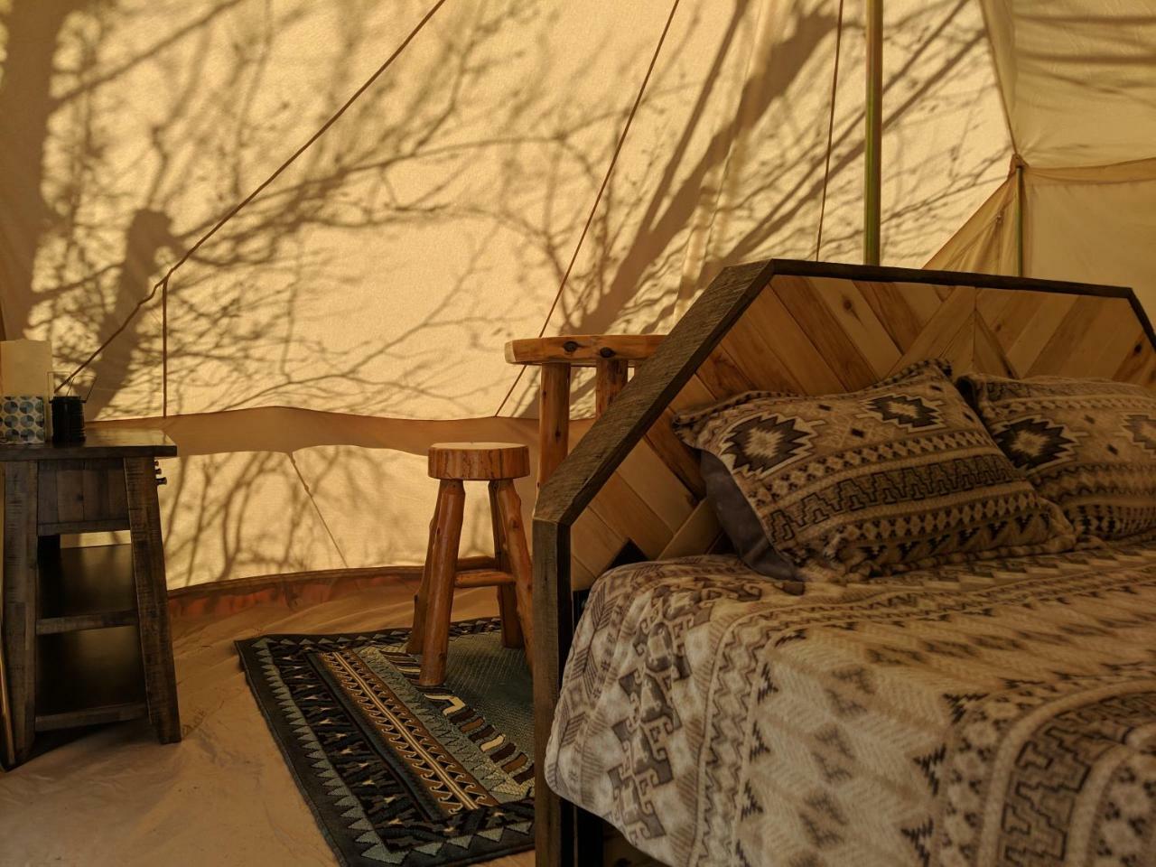 Funstays Glamping Setup Tent In Rv Park #6 Ok-T6 Moab Εξωτερικό φωτογραφία