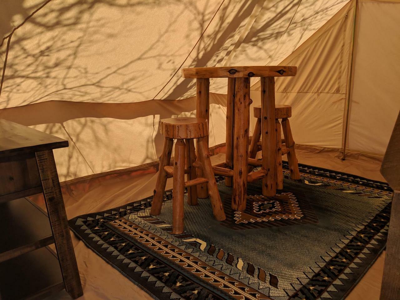 Funstays Glamping Setup Tent In Rv Park #6 Ok-T6 Moab Εξωτερικό φωτογραφία